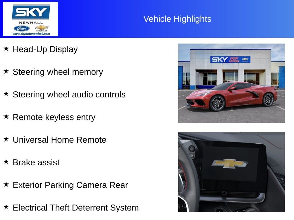 2024 Chevrolet Corvette Stingray 3LT