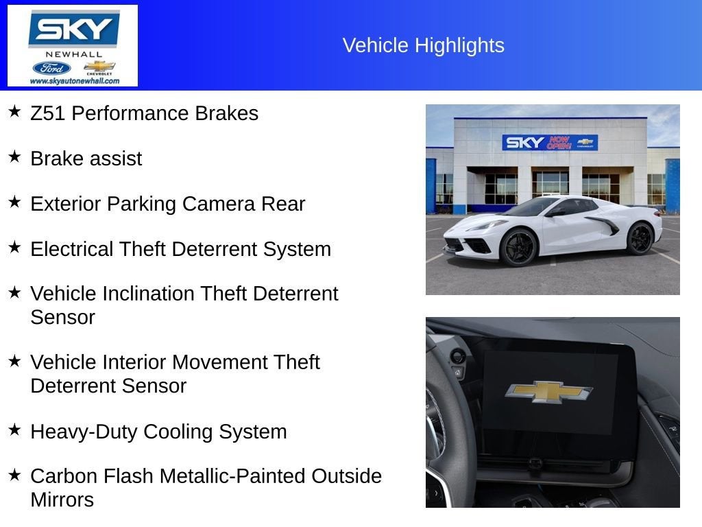 2024 Chevrolet Corvette Stingray 3LT