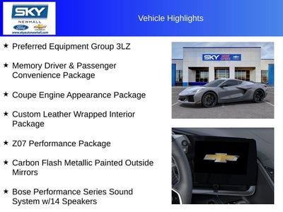 2025 Chevrolet Corvette Z06 3LZ