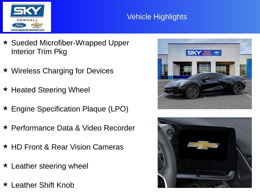 2025 Chevrolet Corvette E-Ray 3LZ