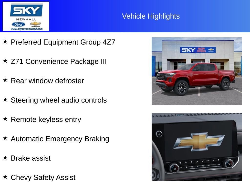 2026 Chevrolet Colorado Z71