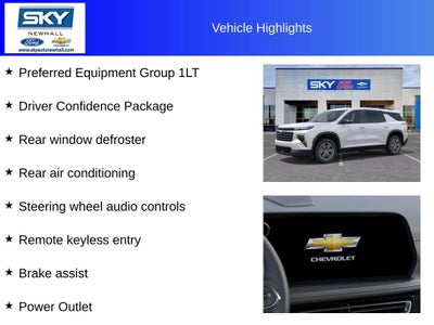 2025 Chevrolet Traverse LT