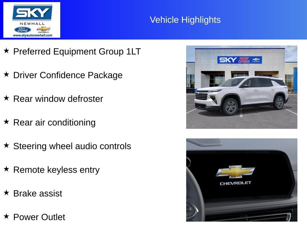 2025 Chevrolet Traverse LT