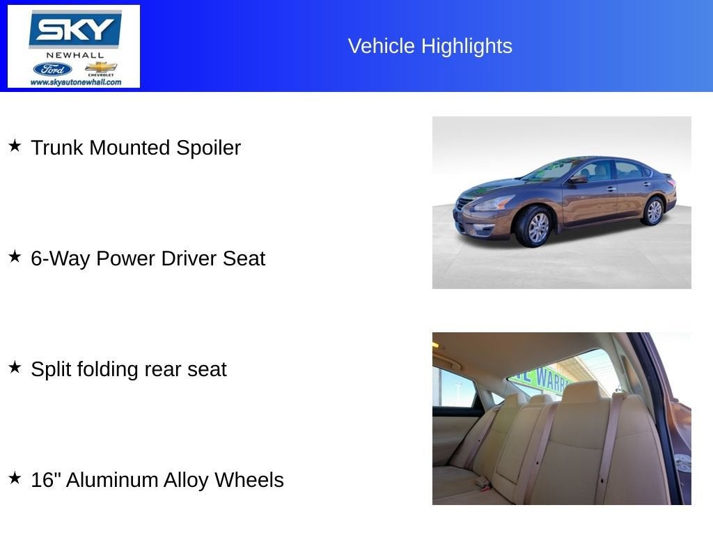 2015 Nissan Altima 2.5 S