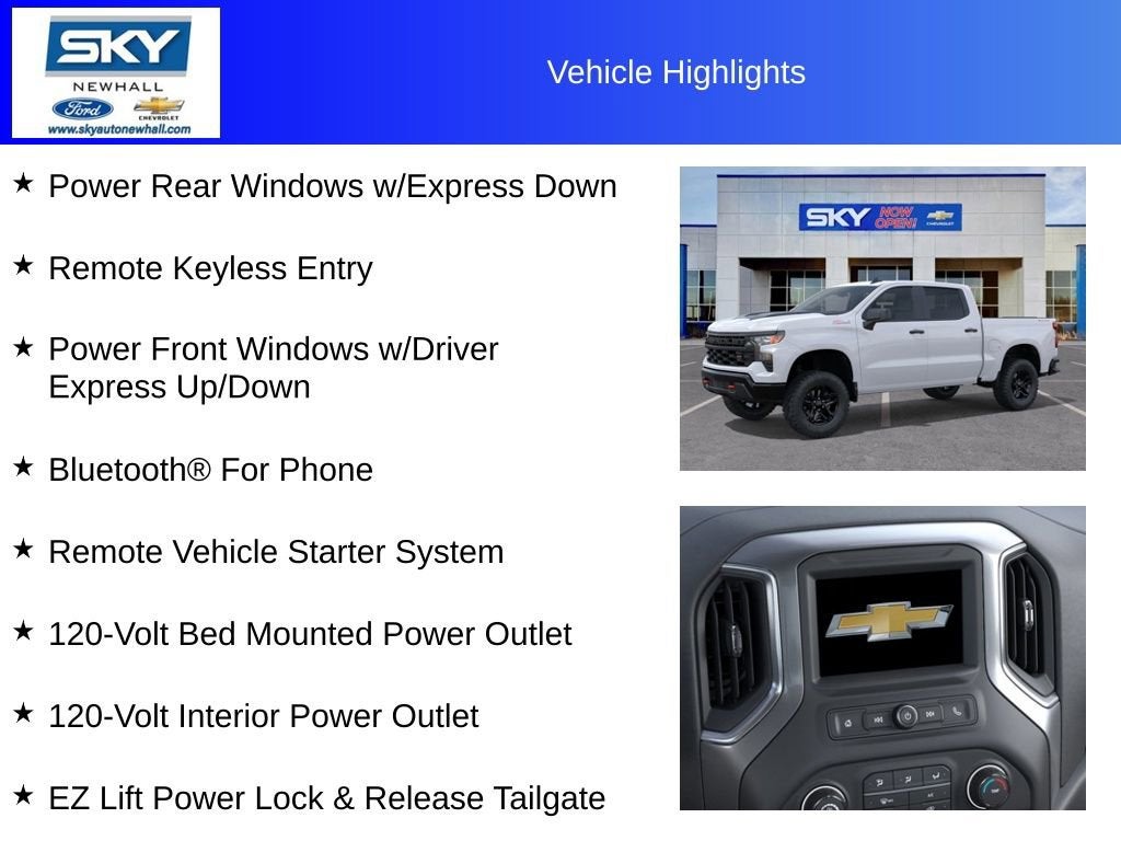 2025 Chevrolet Silverado 1500 Custom Trail Boss