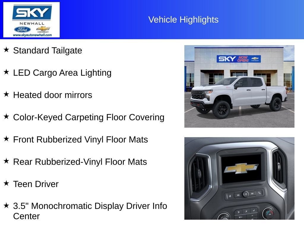 2025 Chevrolet Silverado 1500 Custom Trail Boss