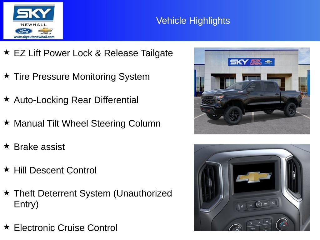 2025 Chevrolet Silverado 1500 Custom Trail Boss