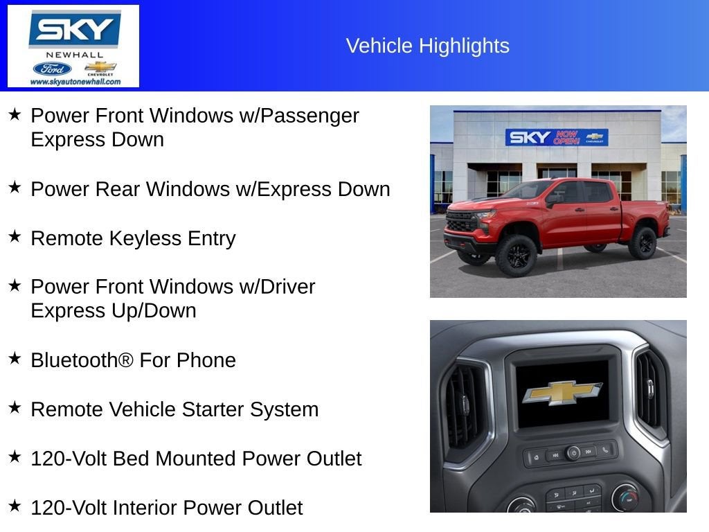 2026 Chevrolet Silverado 1500 Custom Trail Boss