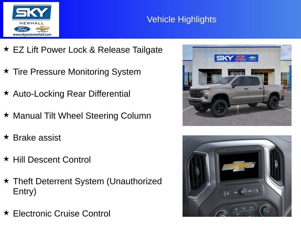 2026 Chevrolet Silverado 1500 Custom Trail Boss