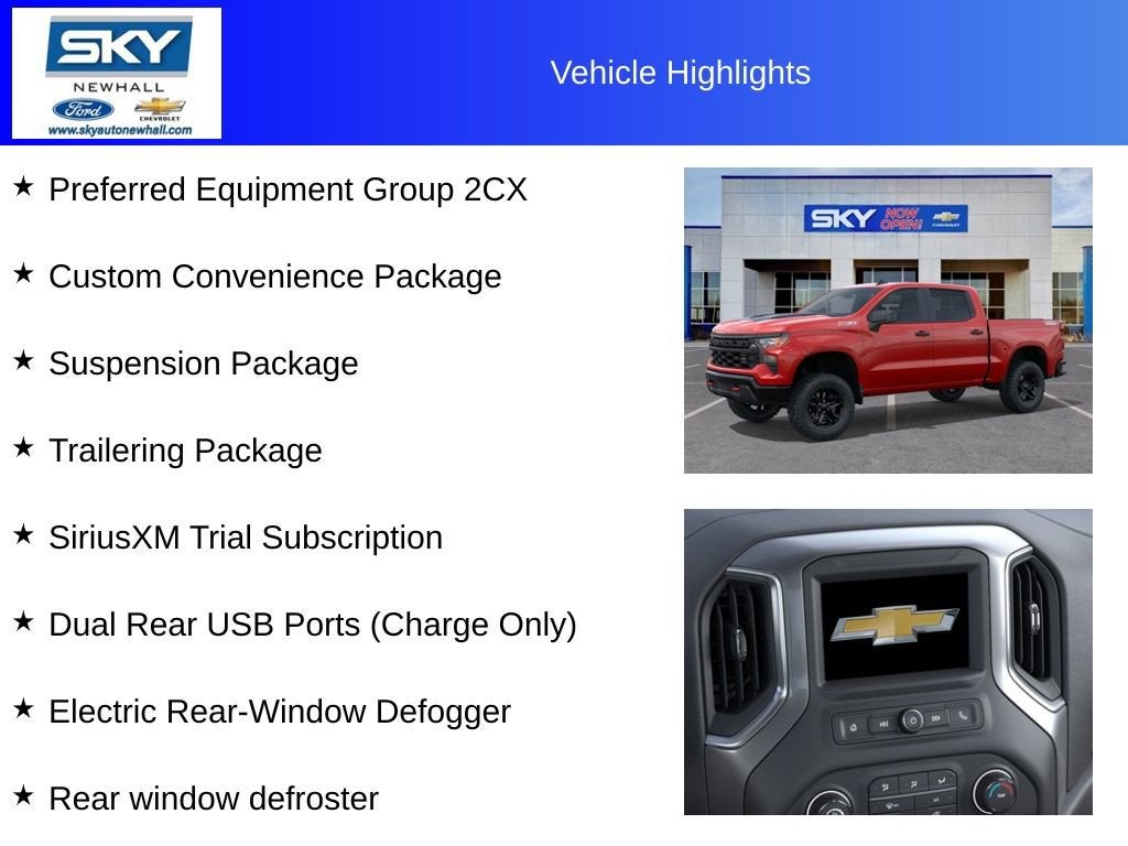 2026 Chevrolet Silverado 1500 Custom Trail Boss