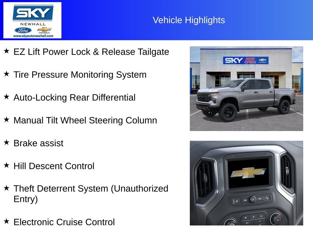 2026 Chevrolet Silverado 1500 Custom Trail Boss