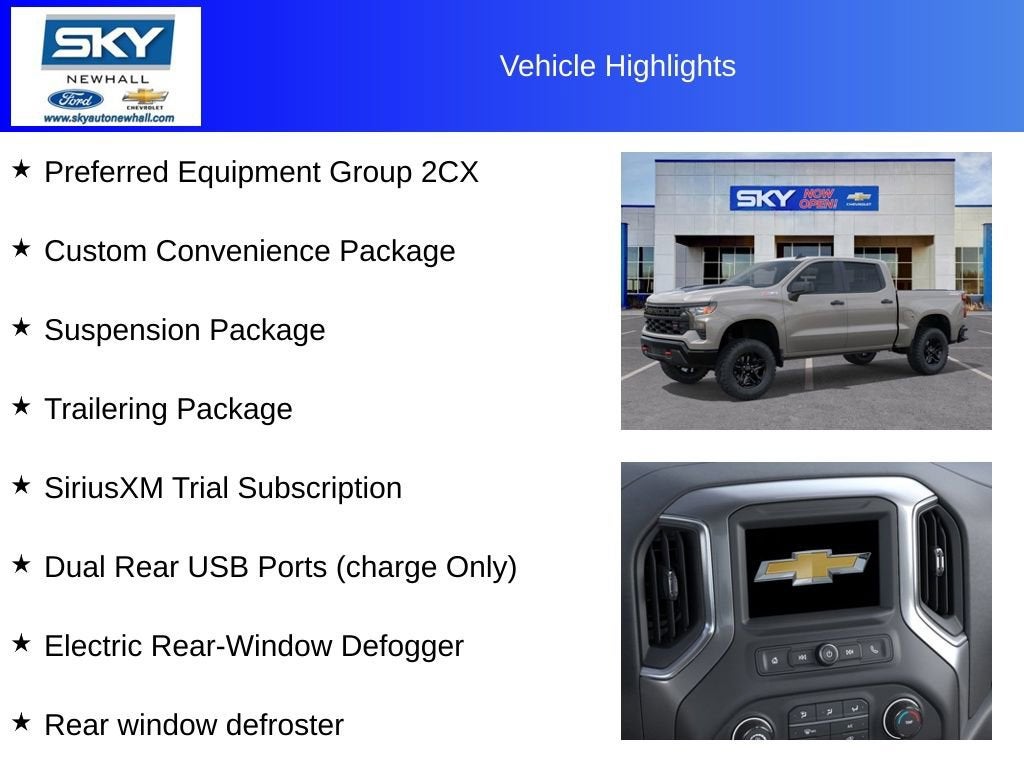 2026 Chevrolet Silverado 1500 Custom Trail Boss