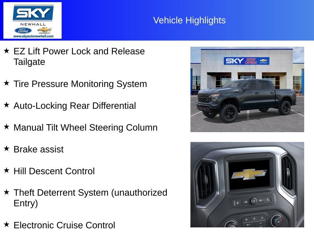 2026 Chevrolet Silverado 1500 Custom Trail Boss