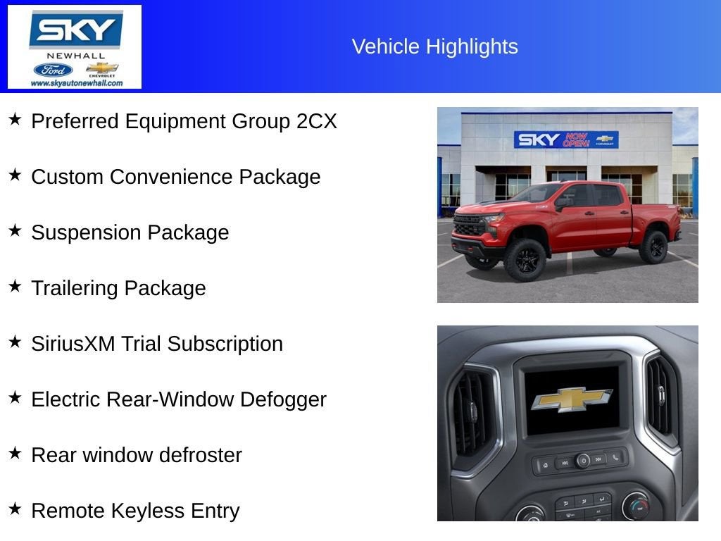 2026 Chevrolet Silverado 1500 Custom Trail Boss