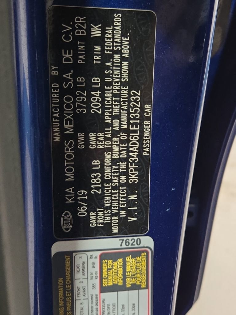 2020 Kia Forte GT-Line