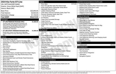 2024 Kia Forte GT-Line