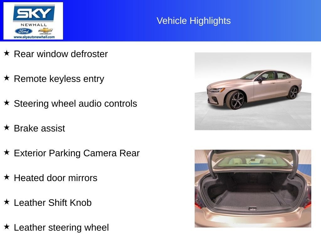 2024 Volvo S60 Plus Dark Theme