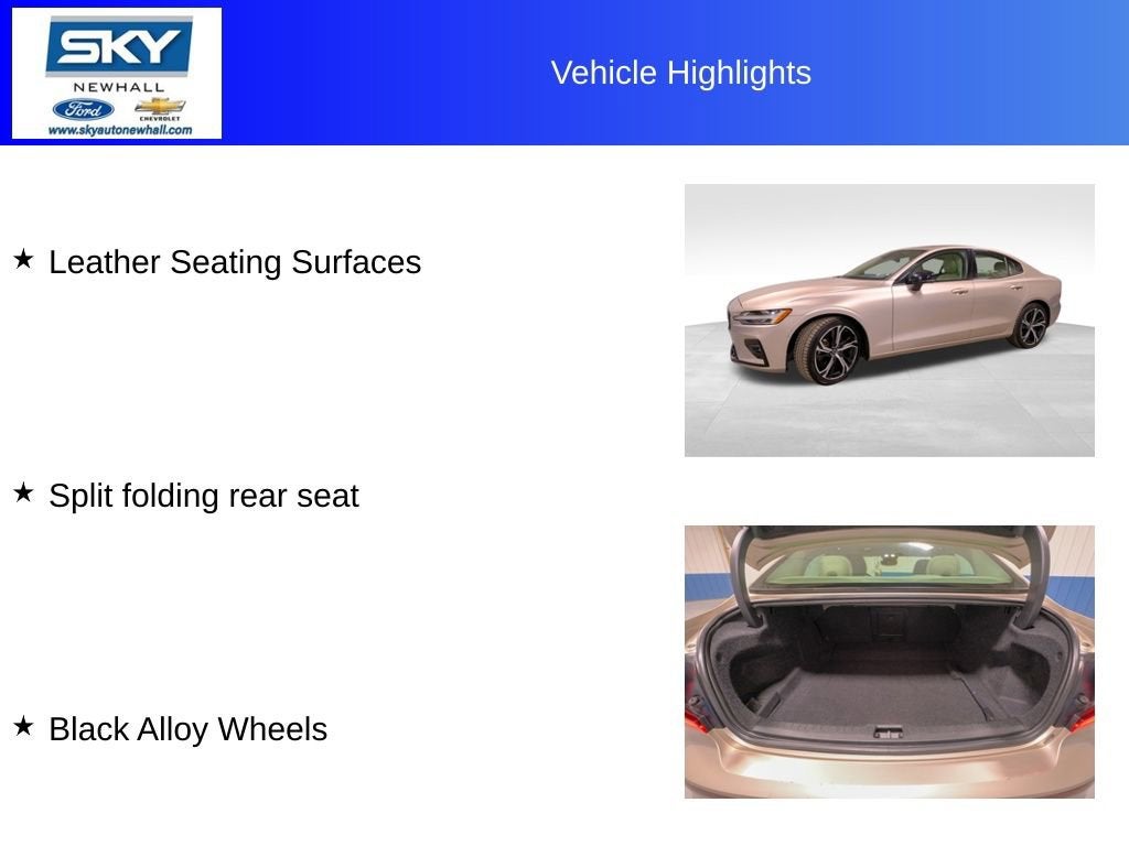 2024 Volvo S60 Plus Dark Theme