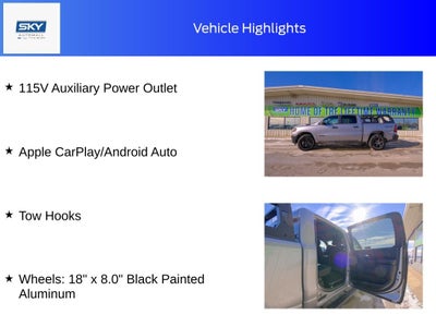 2025 RAM 1500 Warlock Crew Cab 4x4 5'7' Box