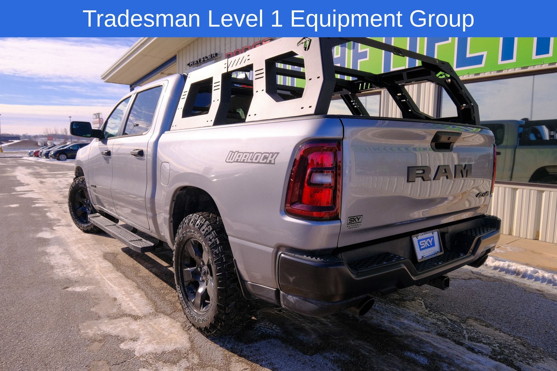 2025 RAM 1500 Warlock Crew Cab 4x4 5'7' Box