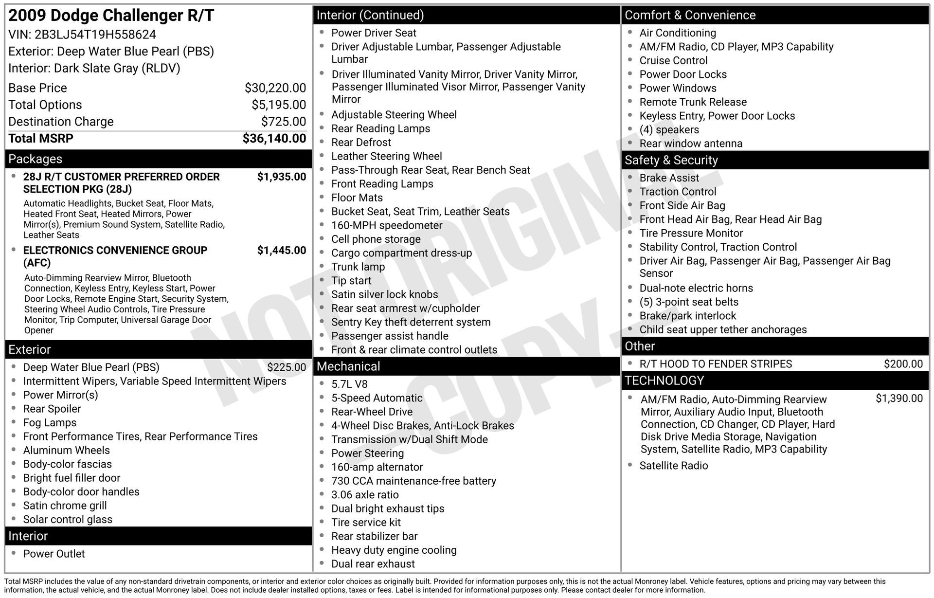 2009 Dodge Challenger R/T