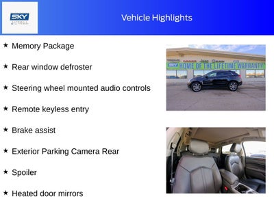 2012 Cadillac SRX Performance Collection