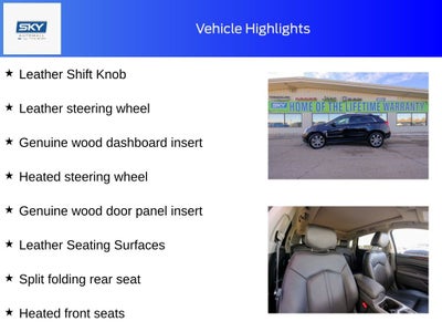 2012 Cadillac SRX Performance Collection