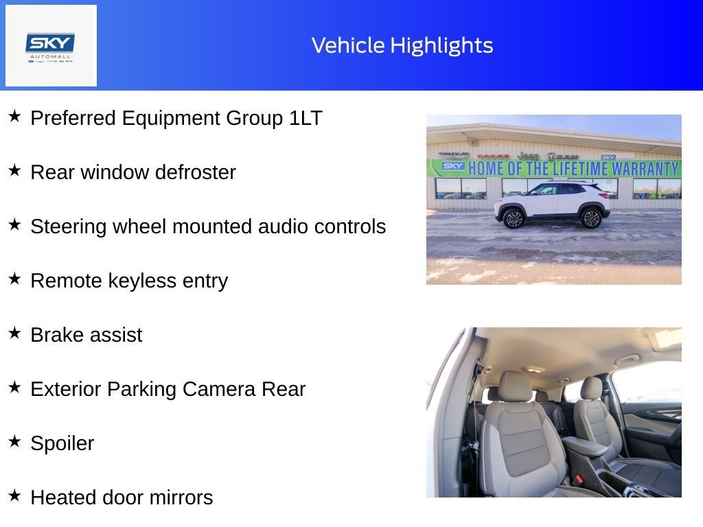 2025 Chevrolet Trailblazer AWD LT